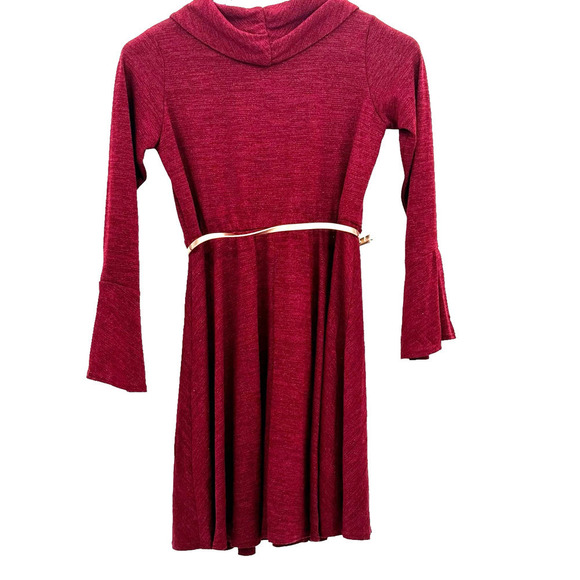 Rare Editions Big Girl Hacchi Cowl Neck Skater Dress Size 16 NWT - Picture 3 of 9